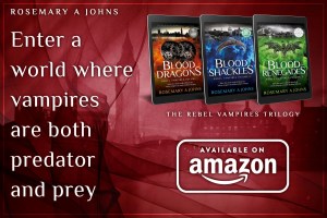 Rebel Vampires fantasy book series - Rosemary A Johns