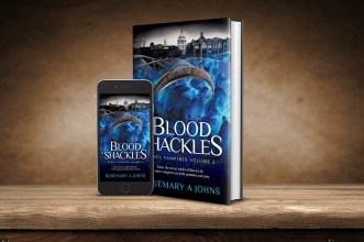 Blood Shackles fantasy vampire books by Rosemary A Johns